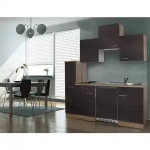 Singleküche »KB180ESGC«, mit E-Geräten, Gesamtbreite: 180 cm