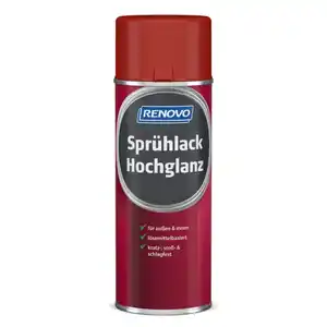 Sprühlack, feuerrot RAL 3000, hochglänzend, 400ml