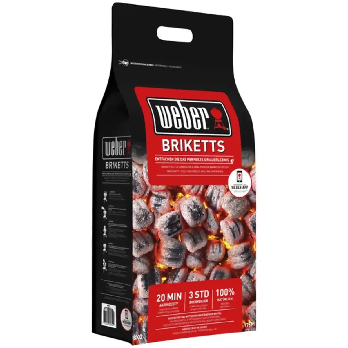 Bild 1 von Grill-Briketts, aus verschiedenen Holzarten, 8 kg