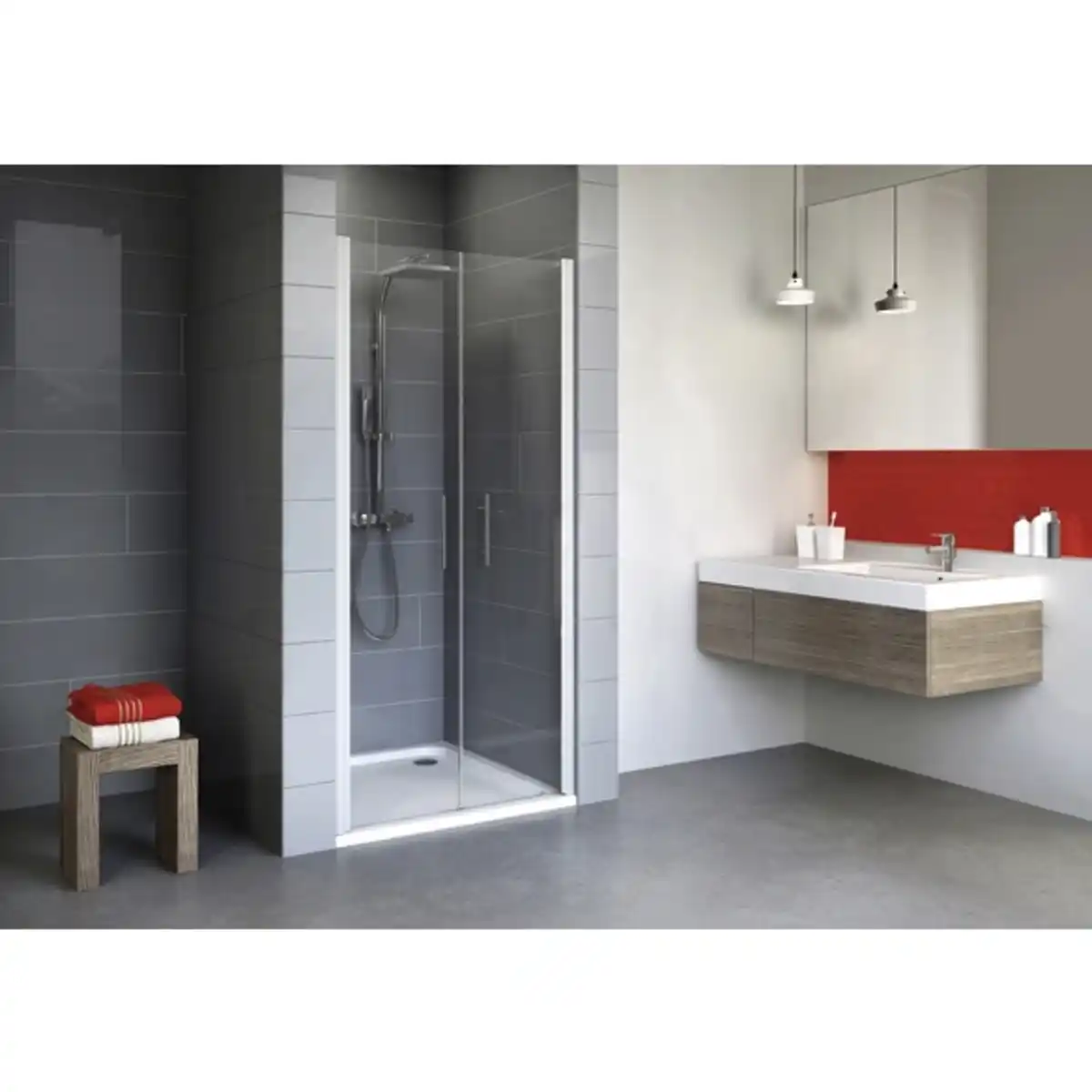 Bild 1 von Pendeltür »AlexaStyle 2.0«, BxTxH: 80 x 0,5 x 192 cm