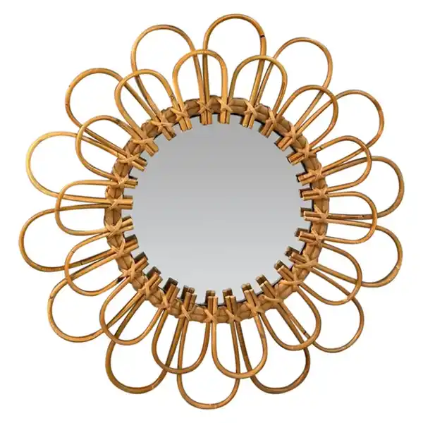 Bild 2 von Spiegel »Marrakesh«, 40x 40x 1,5 cm (LxBxS), braun