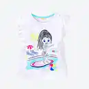 Bild 3 von Kinder-Mädchen-T-Shirt aus Baumwolle, 2er-Pack