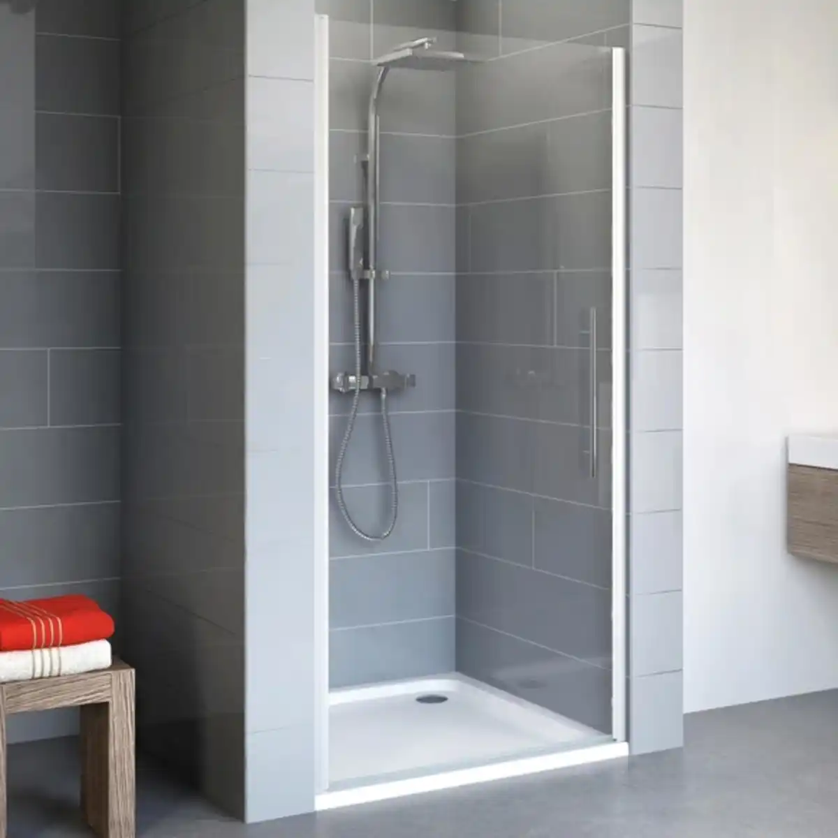 Bild 1 von Duschtür »Alexa Style 2.0«, Drehtür, BxH: 90 x 192 cm