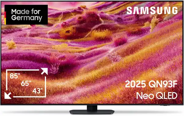 Bild 1 von GQ55QN93FAT 138 cm (55") Neo QLED Vision AI Smart TV titanschwarz / F