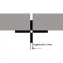 Bild 2 von Fugenkreuz, 3 mm, Kunststoff