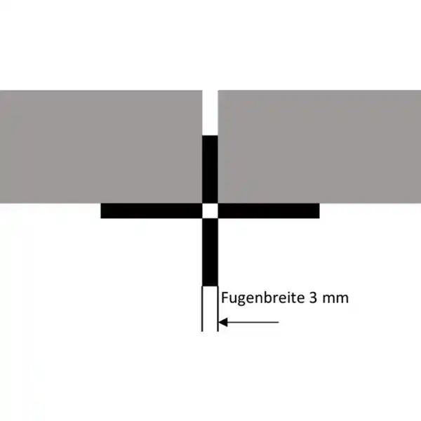 Bild 2 von Fugenkreuz, 3 mm, Kunststoff