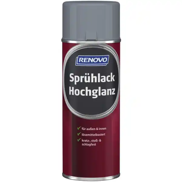 Bild 1 von Sprühlack, silbergrau RAL 7001, hochglänzend, 400ml