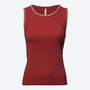 Damen-Top mit Stickerei