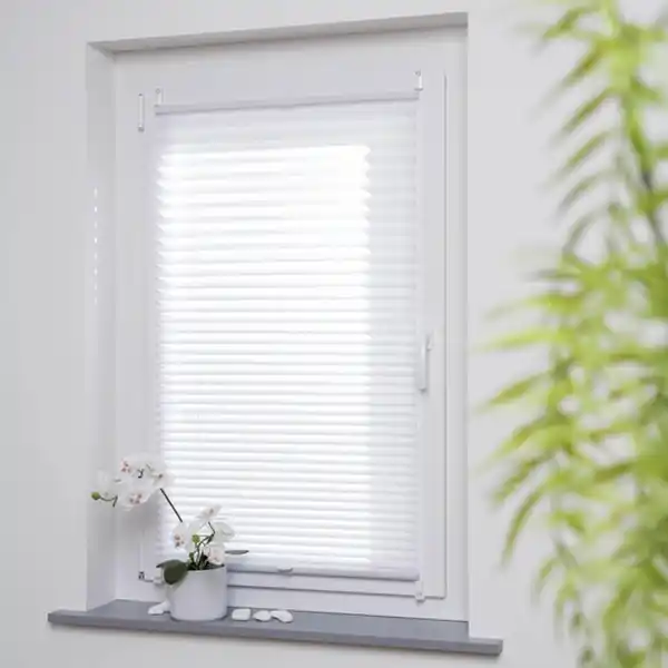 Bild 3 von Klemmfix Plissee »Easy«, weiß, verspannt