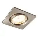 Bild 1 von toom LED-Einbauleuchten-Set nickelfarben 8,6 x 8,6 cm 3 Stück