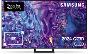 GQ65Q73DAT 163 cm (65") QLED-TV Titangrau / E