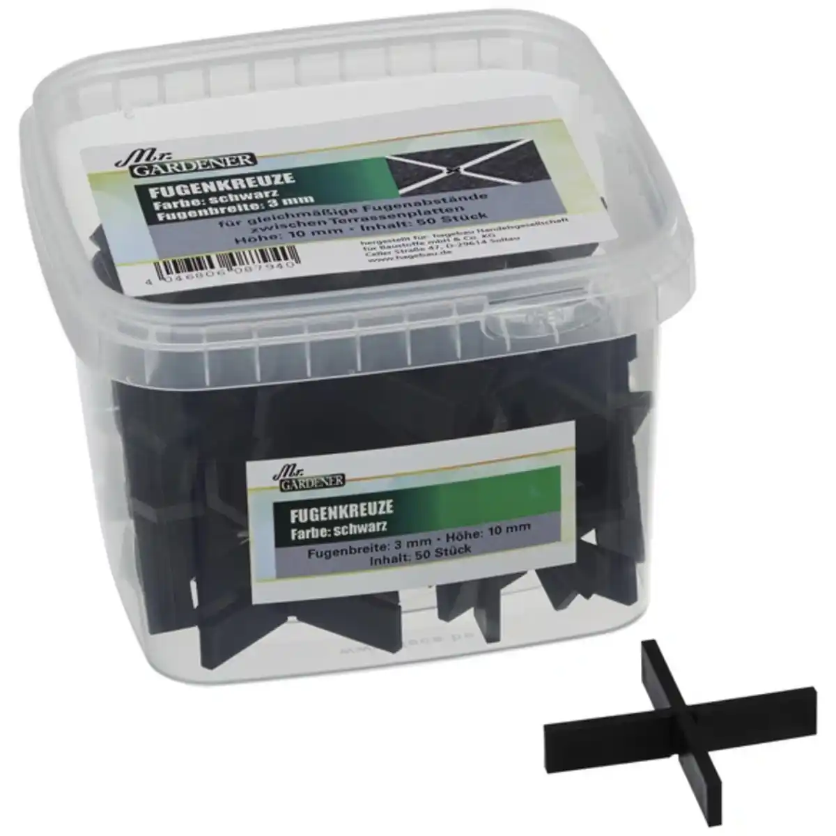 Bild 4 von Fugenkreuz, 3 mm, Kunststoff