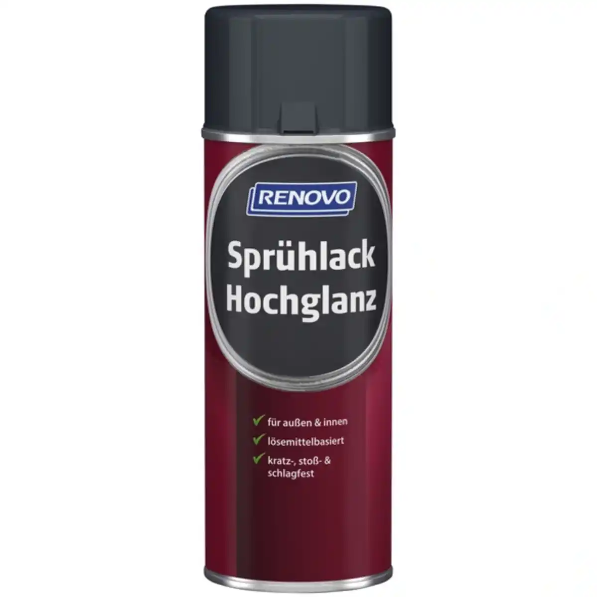 Bild 1 von Sprühlack, anthrazitgrau RAL 7016, hochglänzend, 400ml