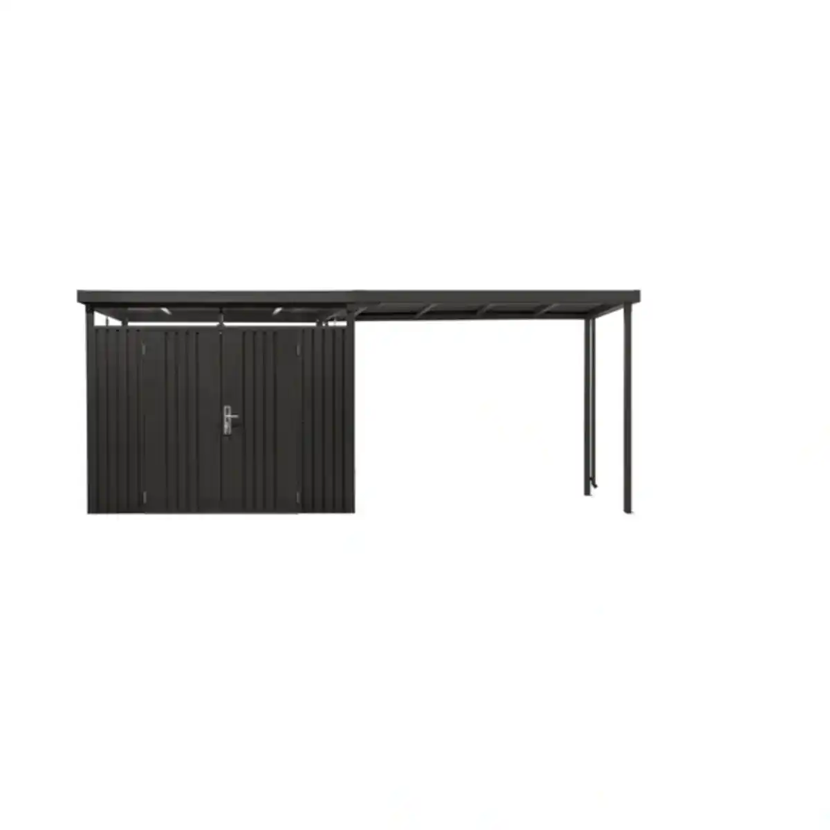 Bild 3 von Seitendach, BxHxL: 274 x 218 x 274 cm, für Premium Systemhaus Gr. 4