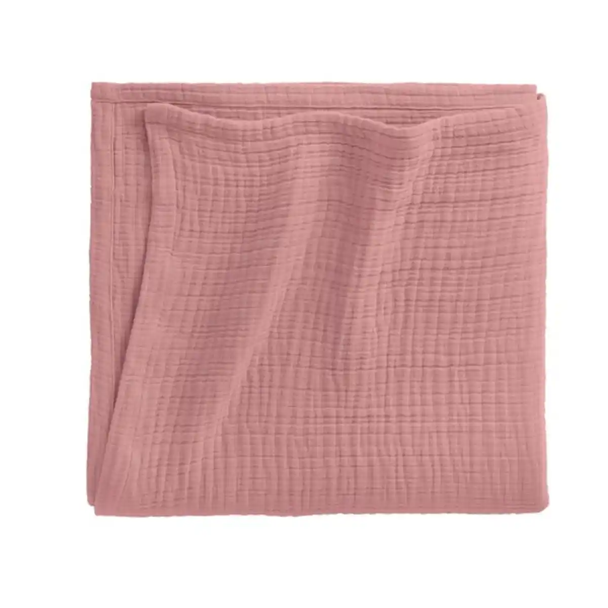 Bild 1 von Musselin Decke, rosa