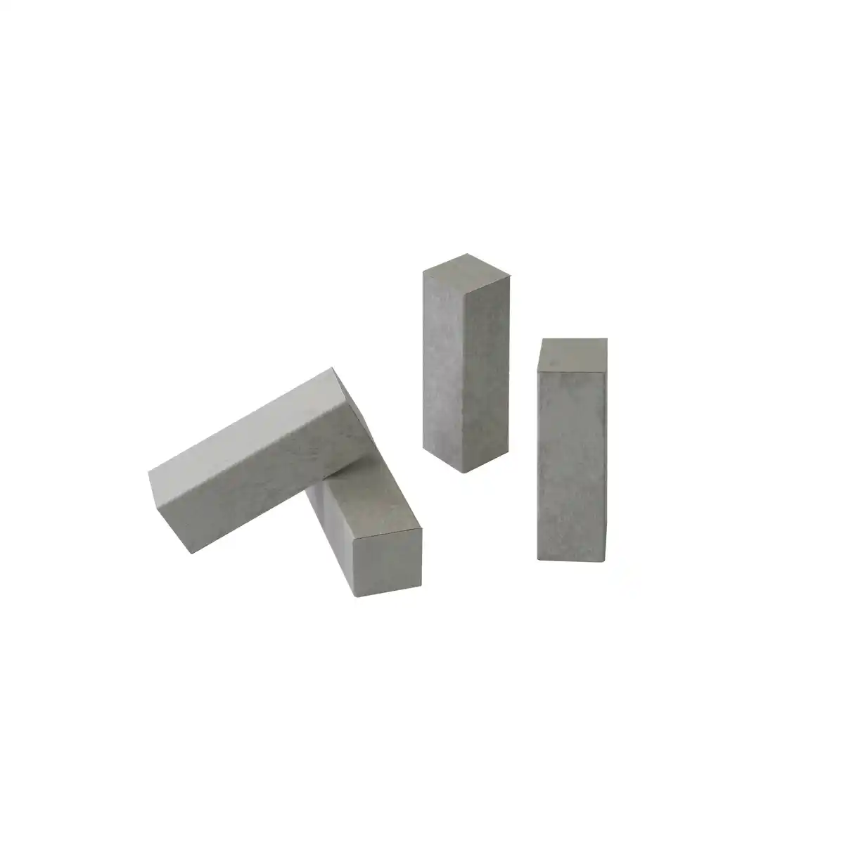 Bild 1 von Kosche Eckholz Granit weiß 19 x 19 x 60 mm, 4 Stück