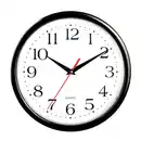 Bild 1 von Wanduhr (Analog), Ø: 25 cm, Klassik-Optik, schwarz/weiß