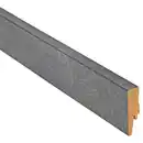 Bild 1 von Kosche Clip-Sockelleiste gerade 2400 x 58 x 16 mm Ölschiefer