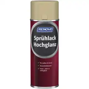 Sprühlack, elfenbein RAL 1014, hochglänzend, 400ml