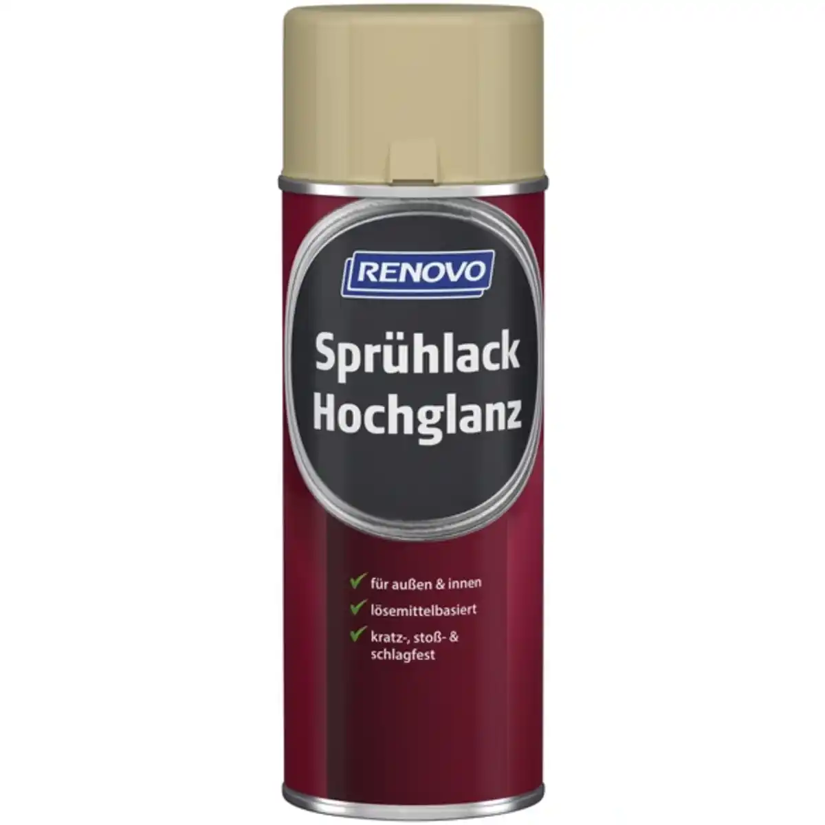 Bild 1 von Sprühlack, elfenbein RAL 1014, hochglänzend, 400ml