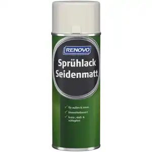 Sprühlack, reinweiß RAL 9010, seidenmatt, 400ml