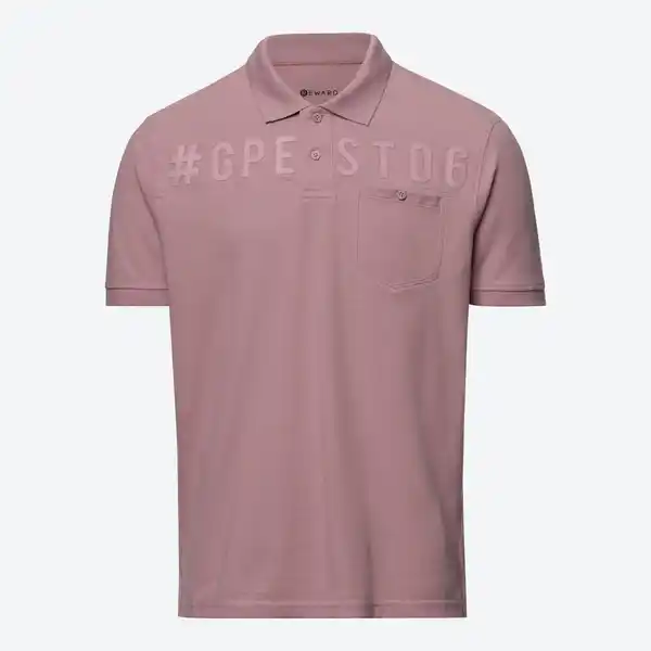 Bild 1 von Herren-Poloshirt mit Rippkragen