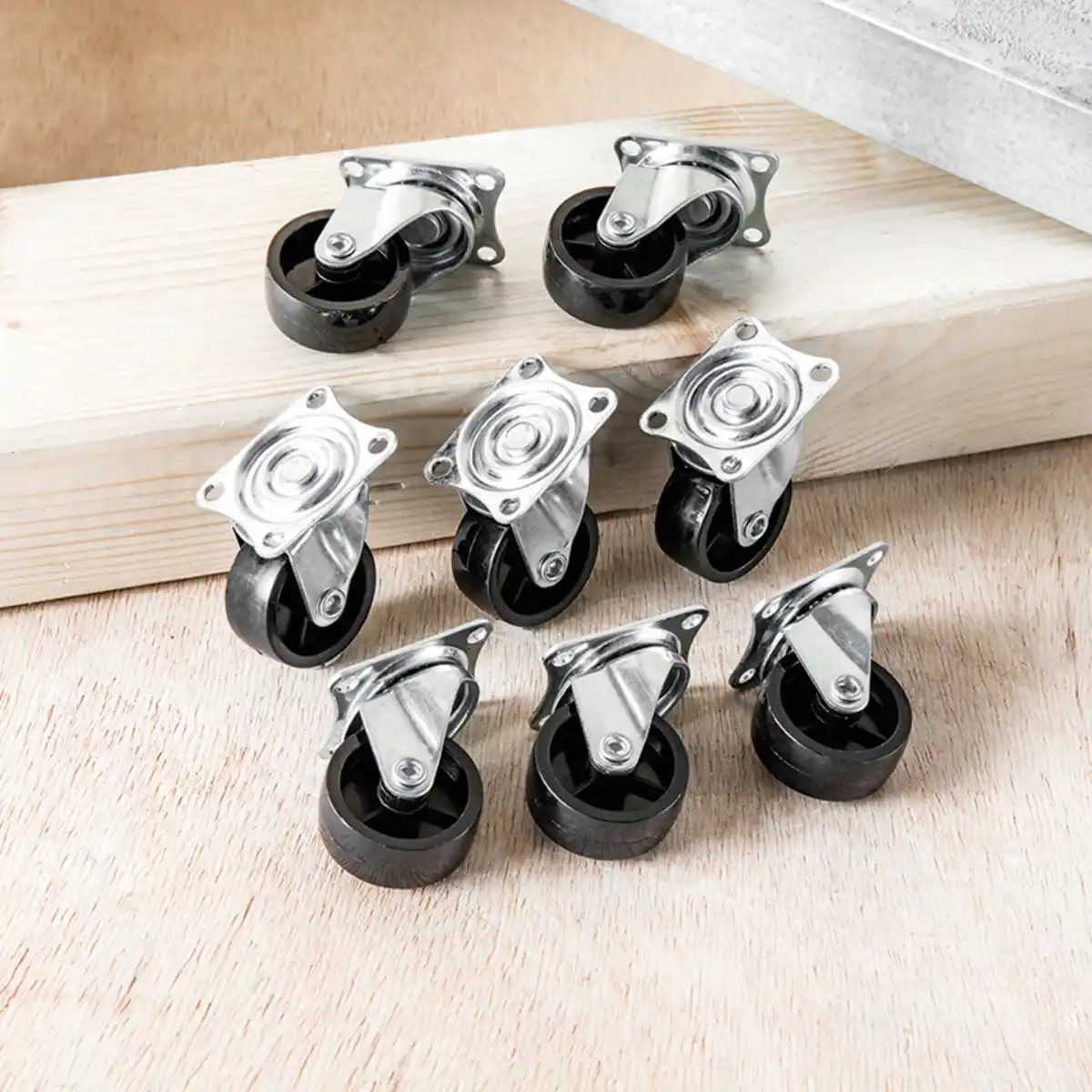 Bild 1 von Kraft Werkzeuge Lenkrollen-Set 8tlg.