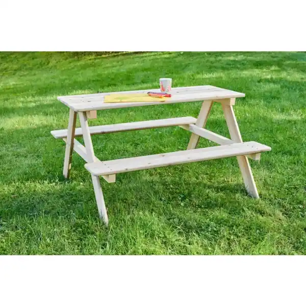 Bild 3 von Picknicktisch, LxBxH: 89 x 79 x 49 cm, für Kinder