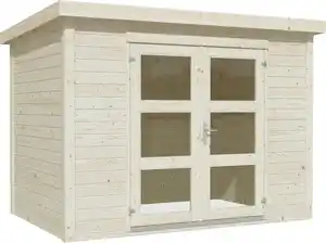 Palmako Gartenhaus Odette 1 280 x 184 cm naturbelassen