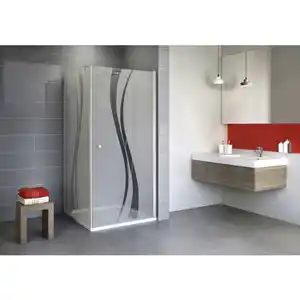 Eckdusche »AlexaStyle 2.0«, BxTxH: 80 x 80 x 192 cm