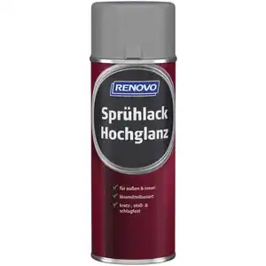 Sprühlack, weißaluminium RAL 9006, hochglänzend, 400ml