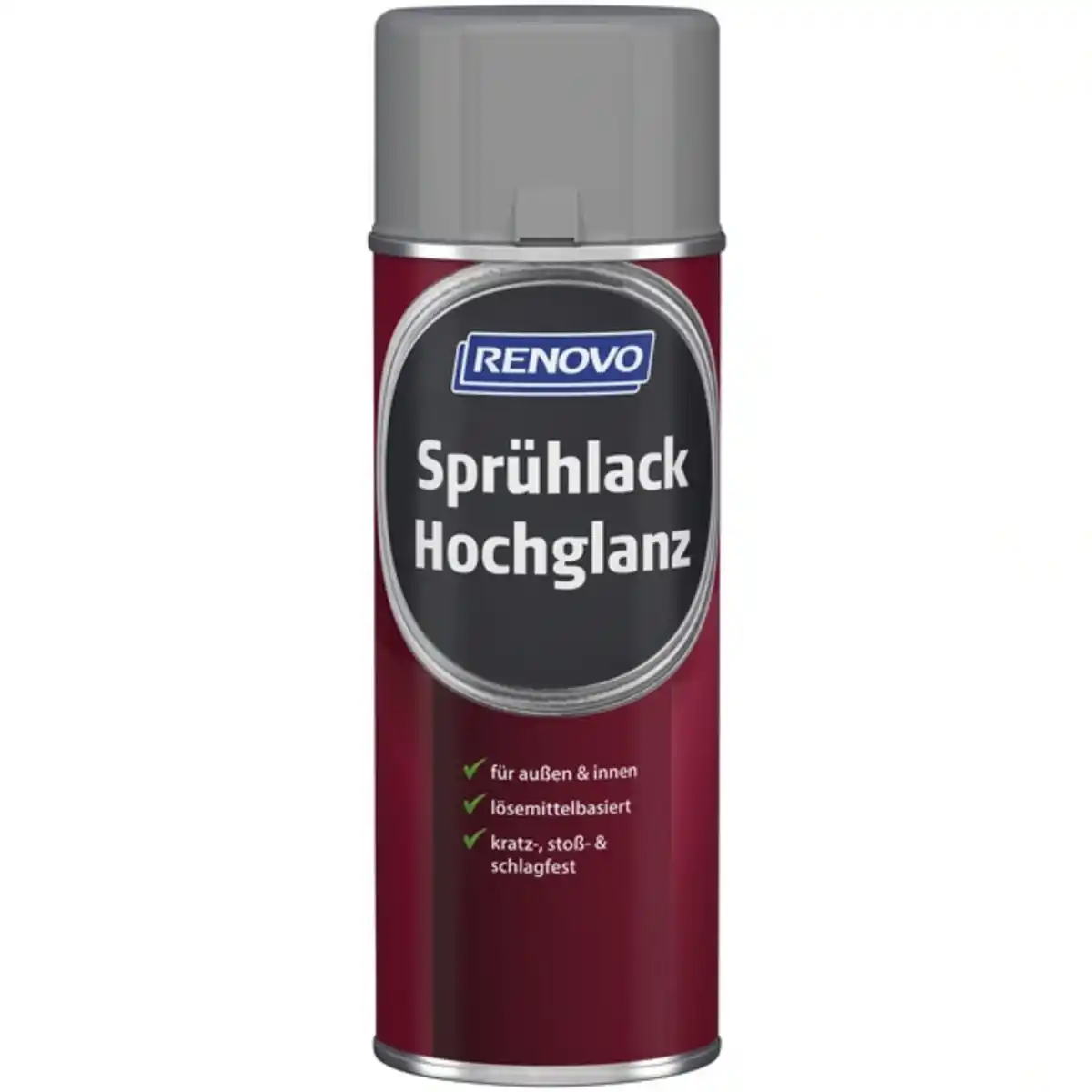 Bild 1 von Sprühlack, weißaluminium RAL 9006, hochglänzend, 400ml