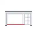 Bild 2 von Duschwand »Alexa Style 2.0«, BxH: 120 x 200 cm, ESG, Walk-In, Ecke
