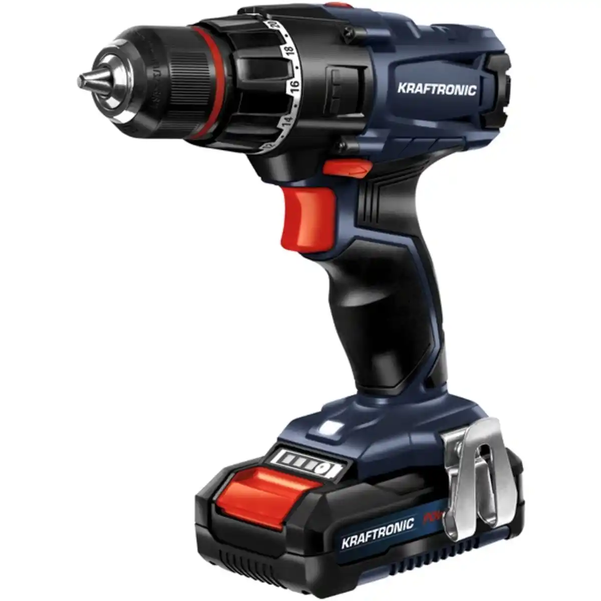 Bild 1 von Akku-Bohrschrauber »KT-AS 18 Li-2 «, 18 V, inkl. 2 Akkus