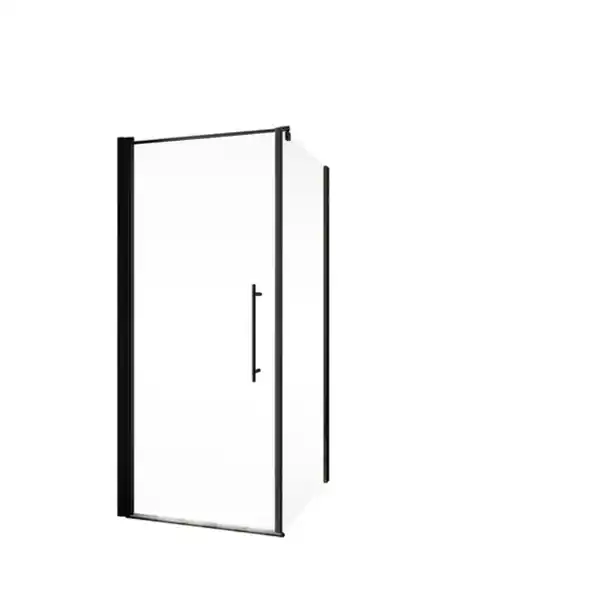 Bild 1 von Duschkabine »Alexa Style 2.0«, Drehtür inklusive SW, 90 x 90 x 192 cm, Mattschwarz