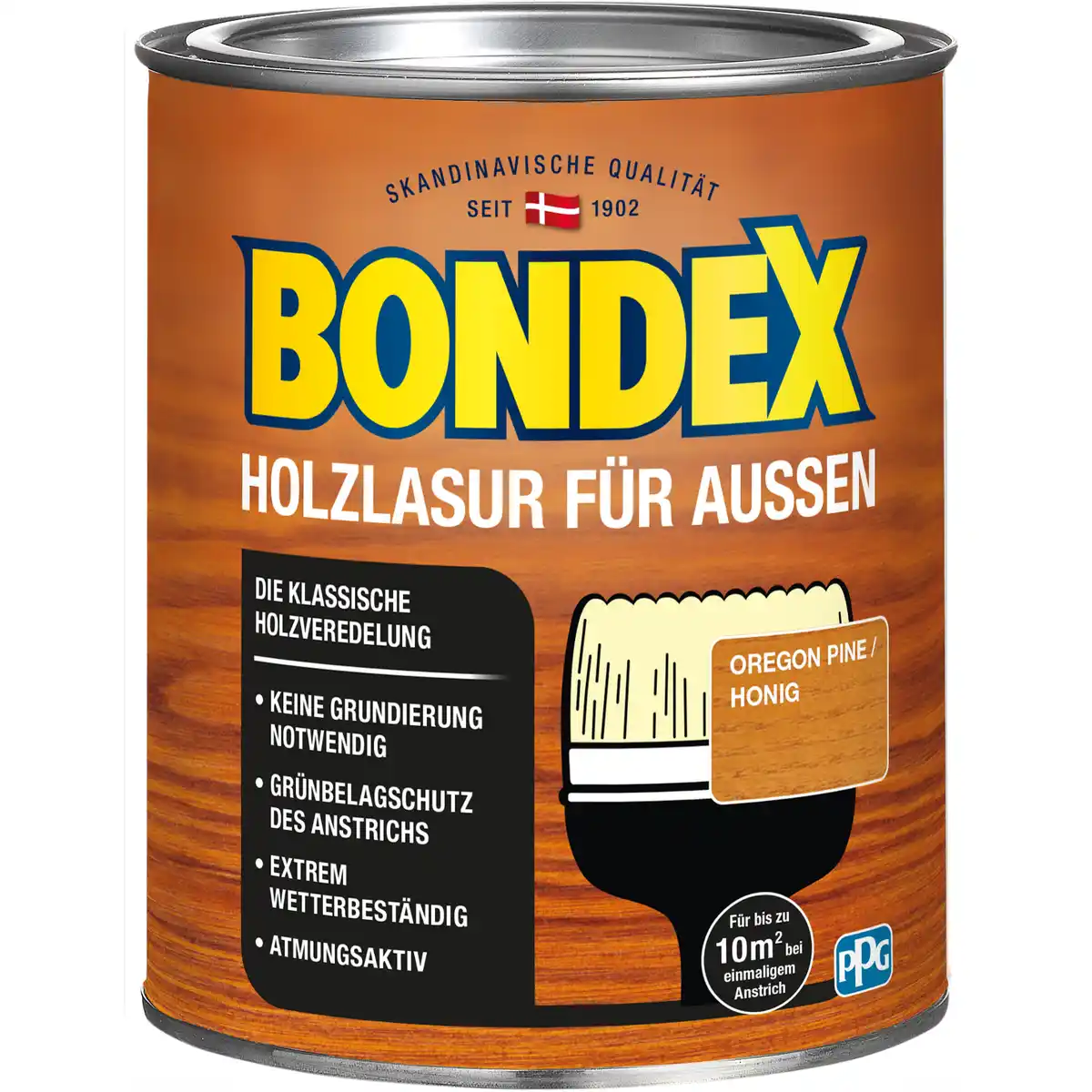Bild 1 von Bondex Holzlasur honigfarben 750 ml