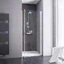 Bild 1 von Drehtür »Alexa Style 2.0«, in Nische, Höhe: 192 cm, chromfarben, Scheibenstärke: 5 mm