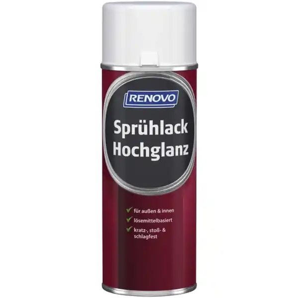 Bild 1 von Sprühlack, farblos RAL 0100, hochglänzend, 400ml