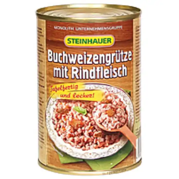 Bild 1 von Buchweizengrütze mit Rindfleisch