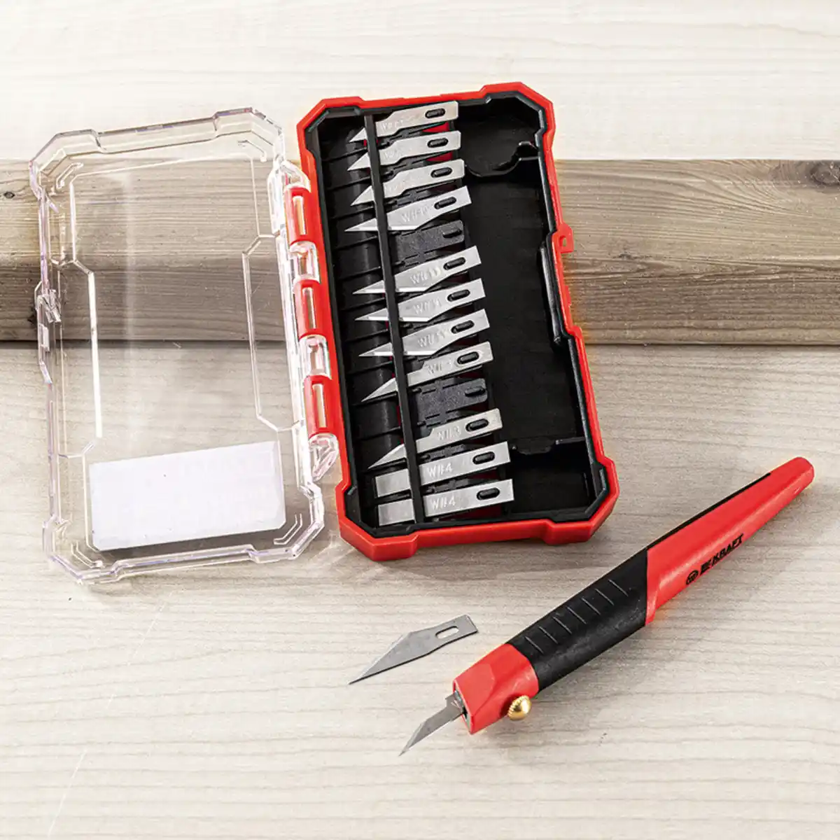 Bild 1 von Kraft Werkzeuge Hobbymesser-Set 14tlg.