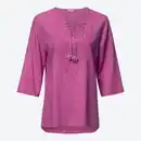 Bild 2 von Damen-Bluse aus Viskose und Leinen