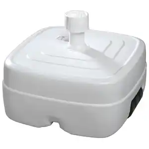 Schneider Kunststoffschirmständer weiß 37 Liter, für Stöcke bis Ø 50 mm