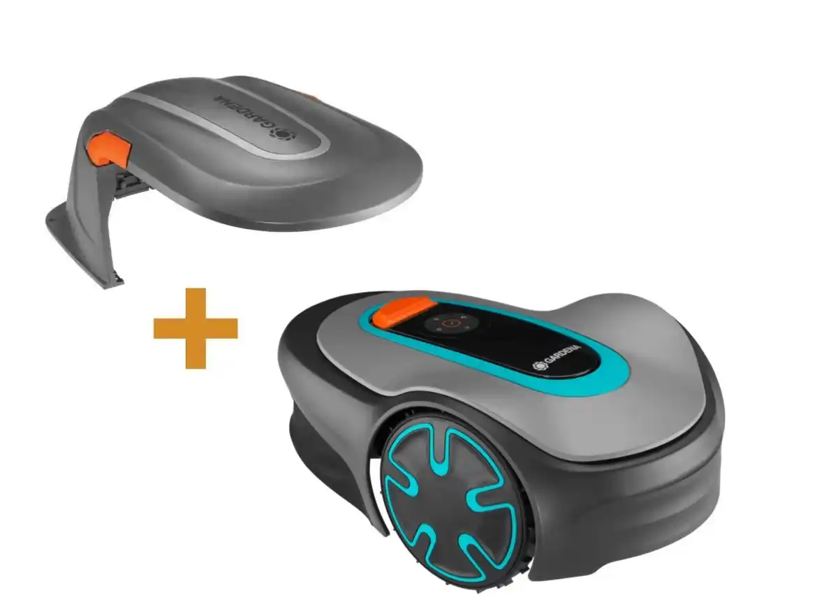 Bild 1 von Gardena Mähroboter SILENO minimo 420 Aktionsset 16 cm Schnittbreite inkl. Garage