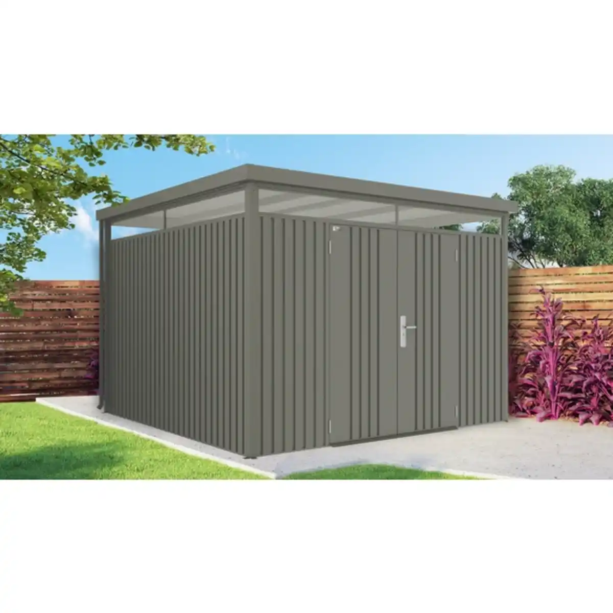 Bild 1 von Systemhaus »Premium«, Gr. 5, LxBxH: 314 x 314 x 218 cm, quarzgrau