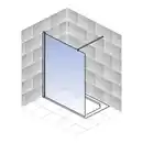 Bild 2 von Walk-In Dusche »Alexa Style 2.0«, Höhe: 190 cm, chromfarben