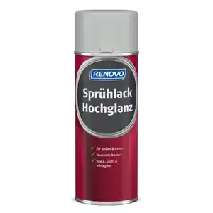 Sprühlack, lichtgrau RAL 7035, hochglänzend, 400ml