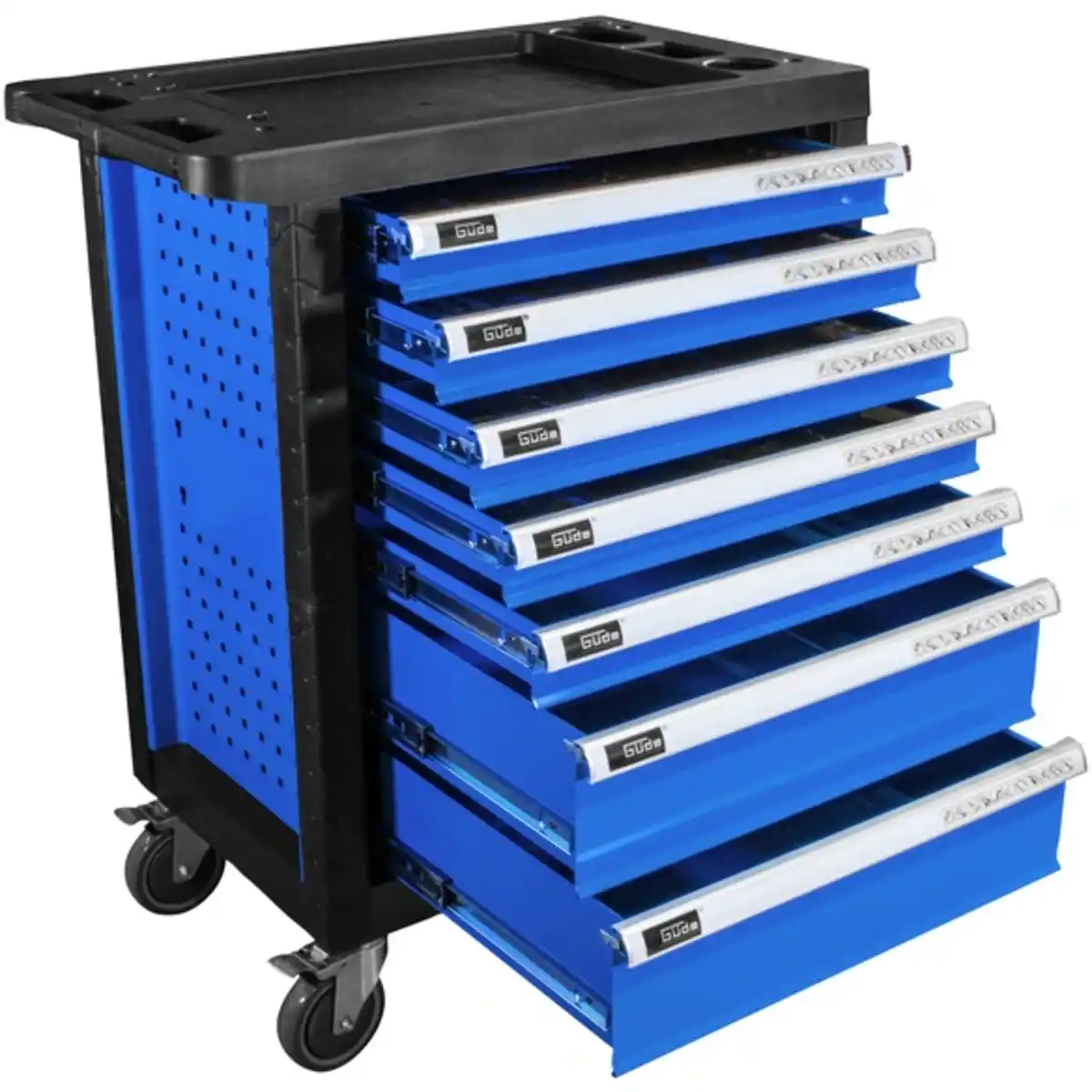 Bild 2 von Werkstattwagen »Premium GWP 07«, 250-tlg., mit 7 Schubladen, blau