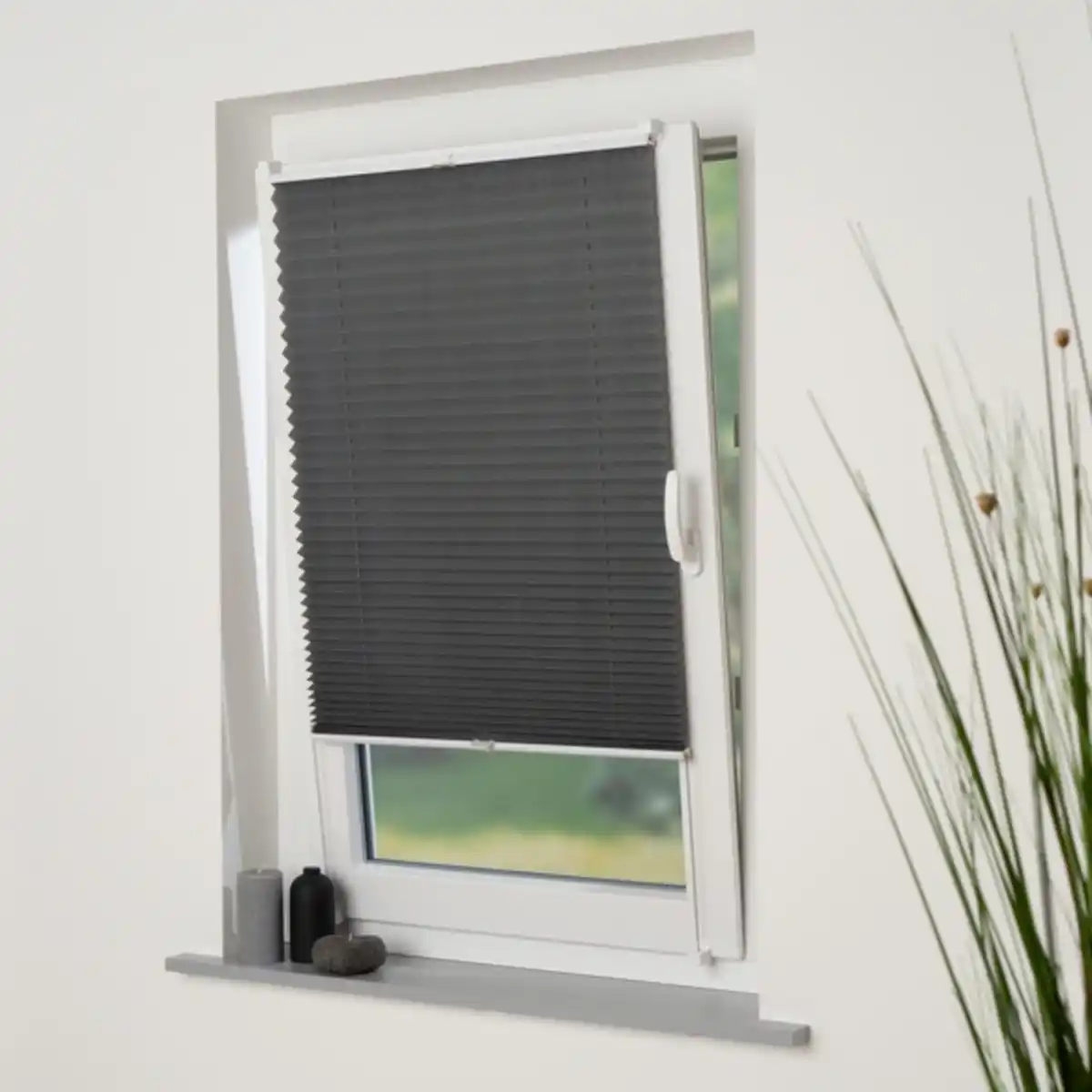 Bild 4 von Plissee »Easy«, BxL: 75 x 130 cm, grau