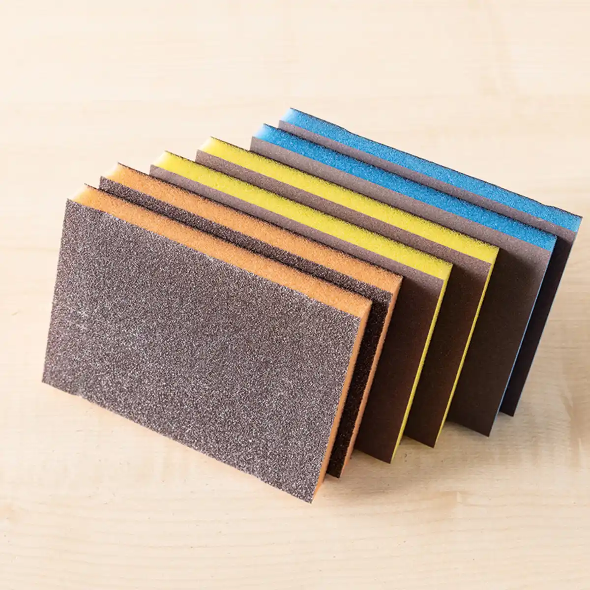 Bild 1 von Kraft Werkzeuge Schleifschwämme flexibel 6-teilig