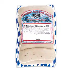 Erwin Reiß Münchner Weißwurst XXL